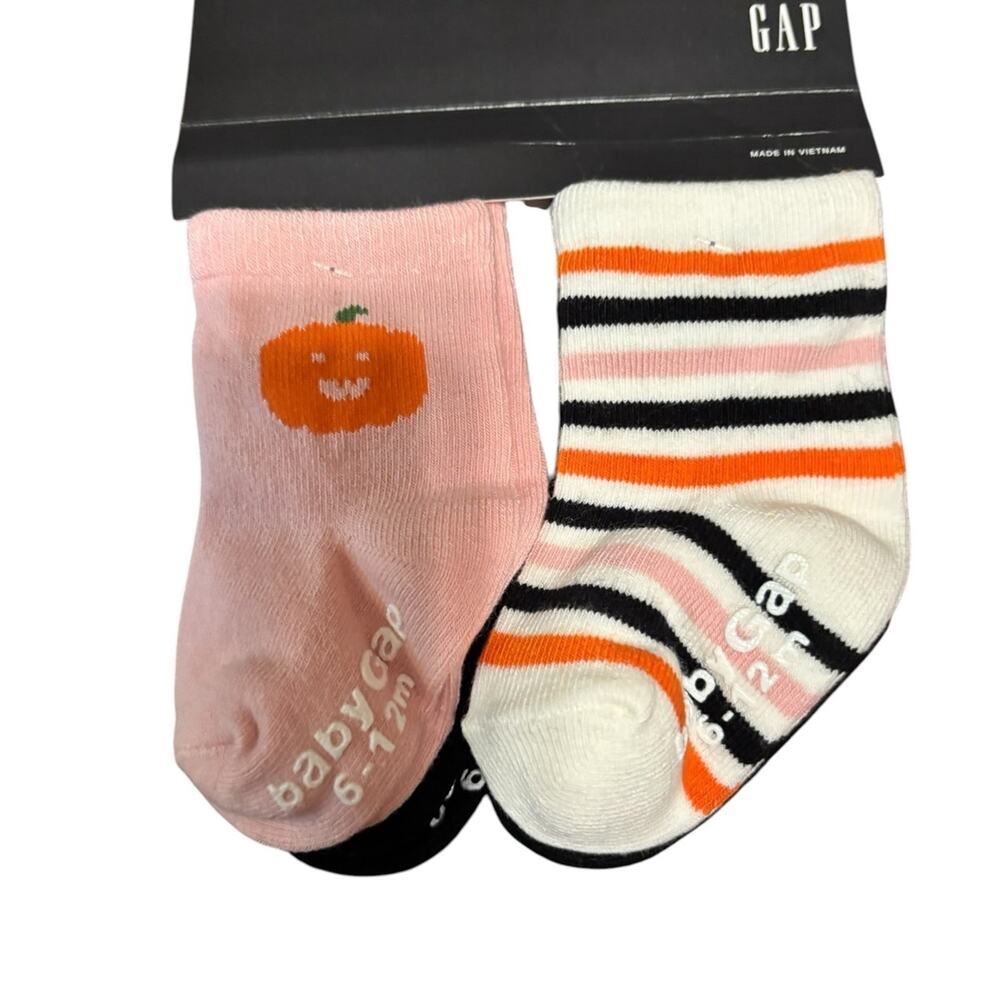 Baby Gap NWT 6-12M 4 pr Halloween Socks
